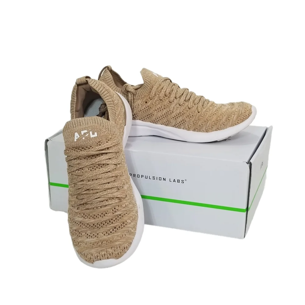 APL Techloom Wave Sneakers In Caramel Almond Melange Womens Size 6.5